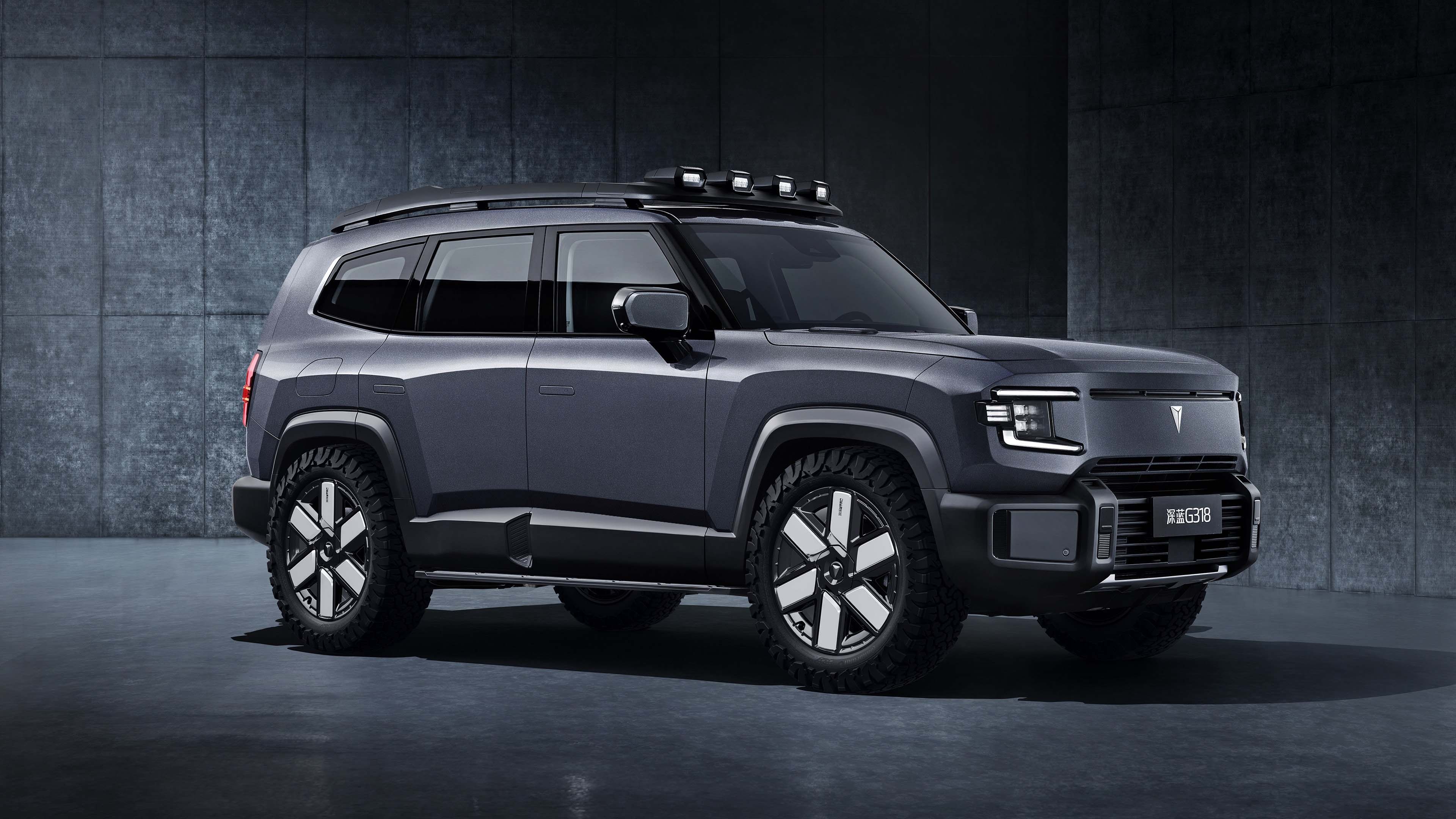 方程豹公布第三款SUV豹3官方伪装图