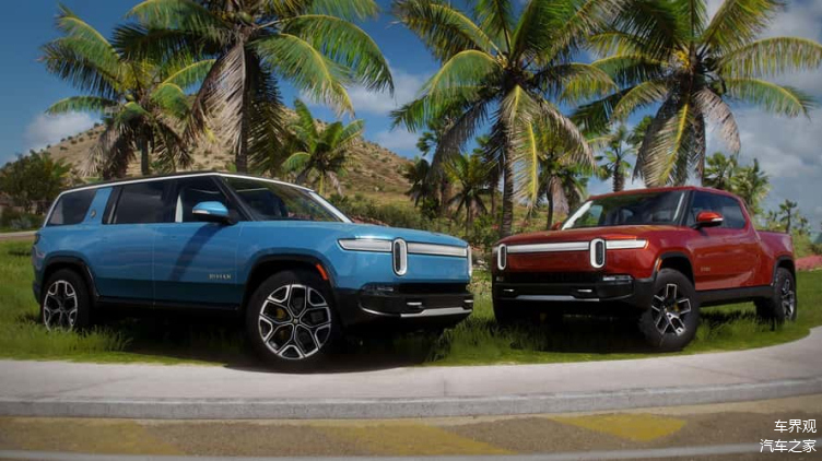 电车也要大马力 新款RIVIAN R1T/R1S官图