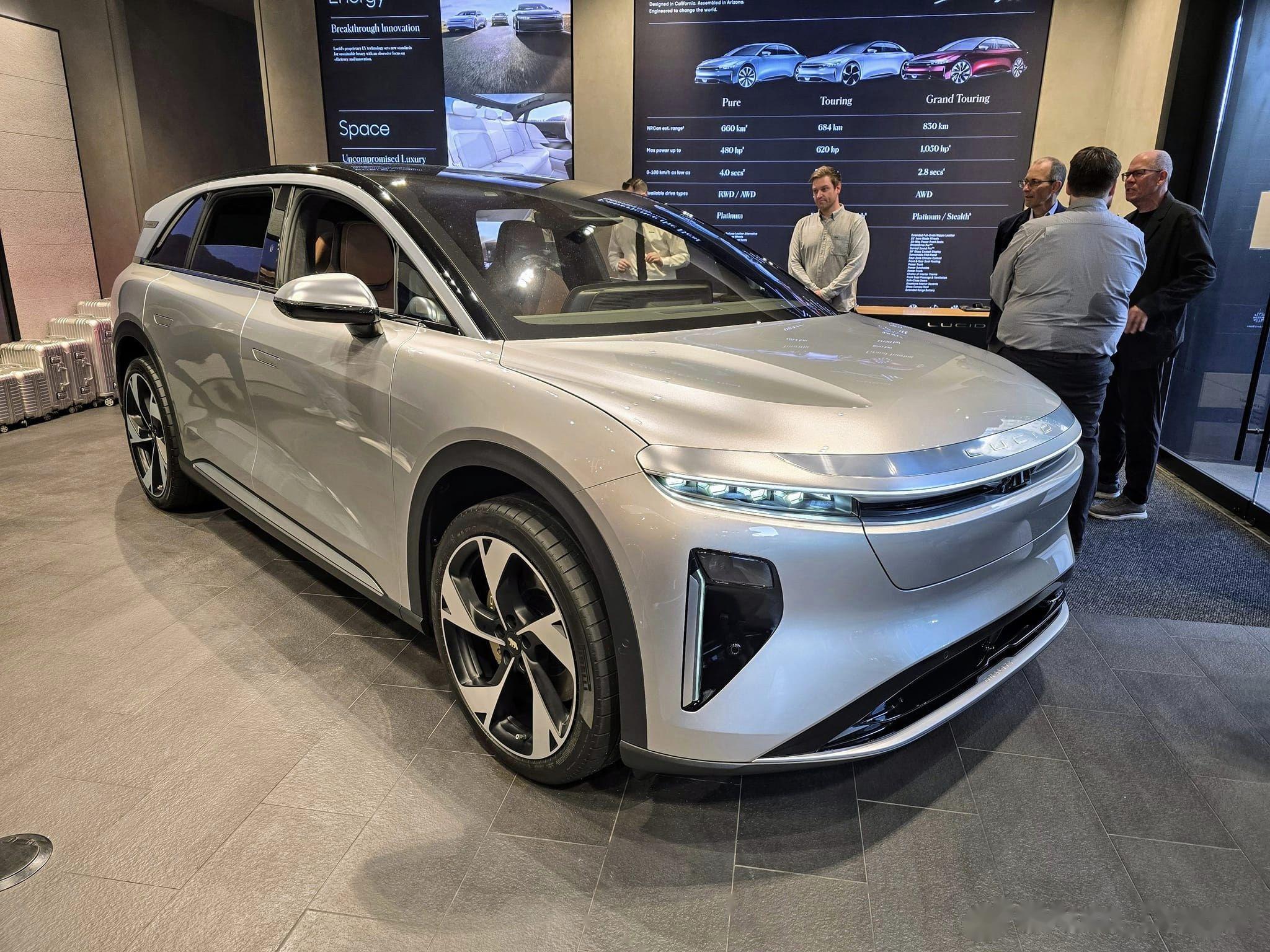 Lucid已交付首批Gravity SUV
